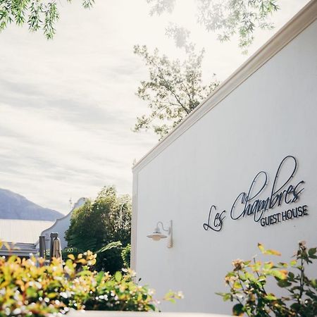 Les Chambres Guest House Franschhoek Buitenkant foto