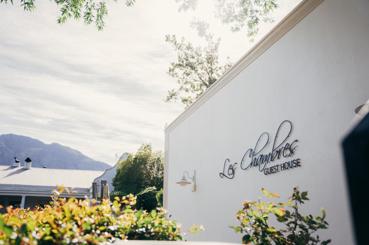 Les Chambres Guest House Franschhoek Buitenkant foto